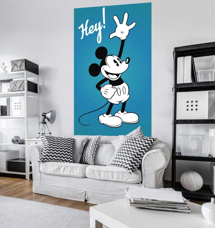 Panneau sur intissé  Mickey - Hey