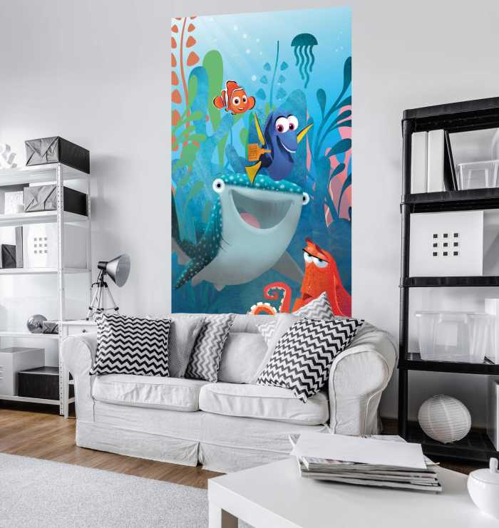 Panneau sur intissé  Finding Dory Aquarell