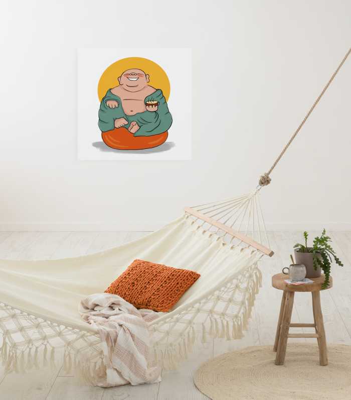 Tableau intissé Happy Buddy