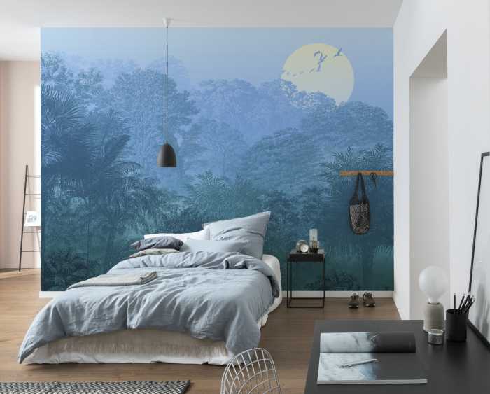 Photo murale intissé impression numérique Deep in the Jungle