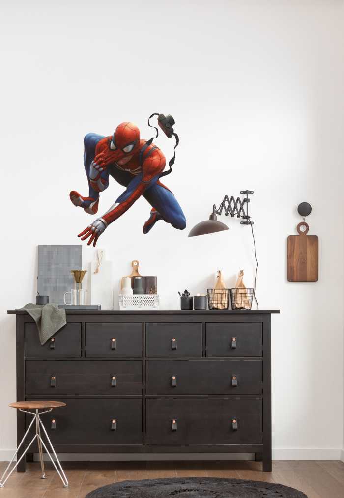 Sticker mural Marvel Spider-Man Camera