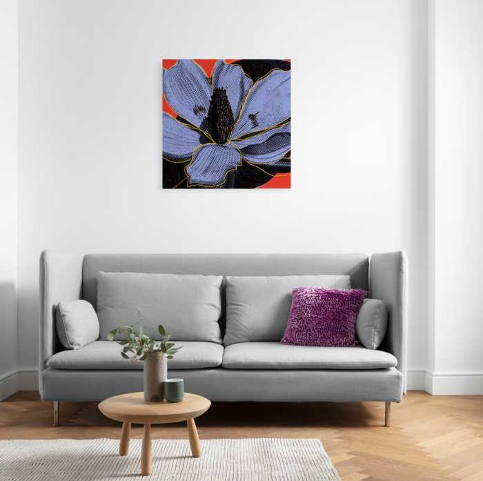 Tableau intissé Mauve Fusion