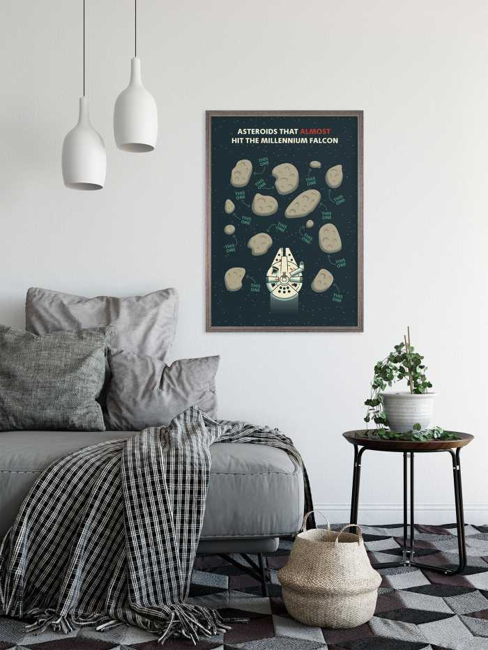 Poster d'art Star Wars - Close Call