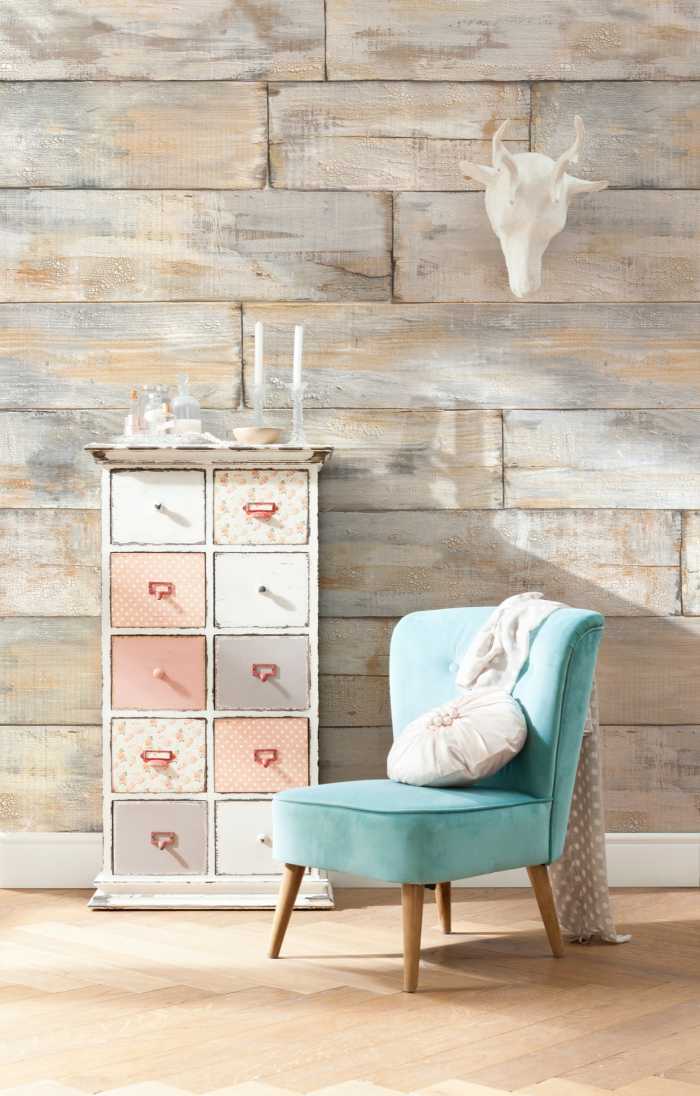 Photo murale intissé Shabby Chic