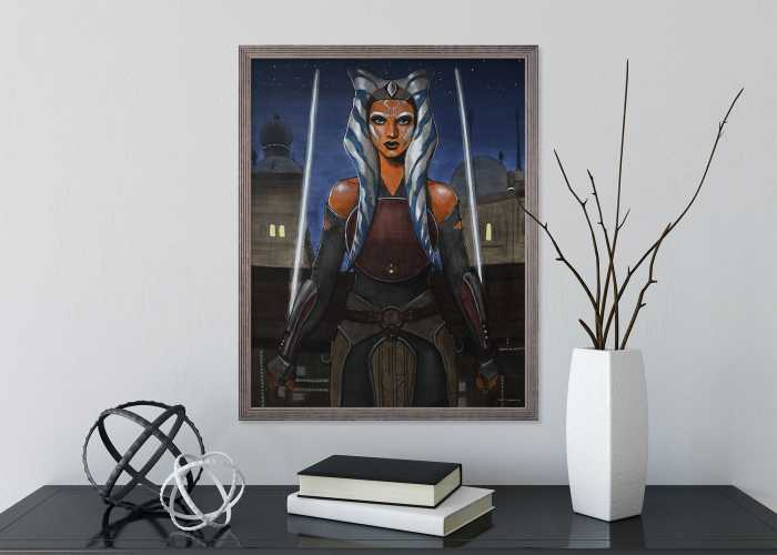 Poster d'art Star Wars - Ahsoka