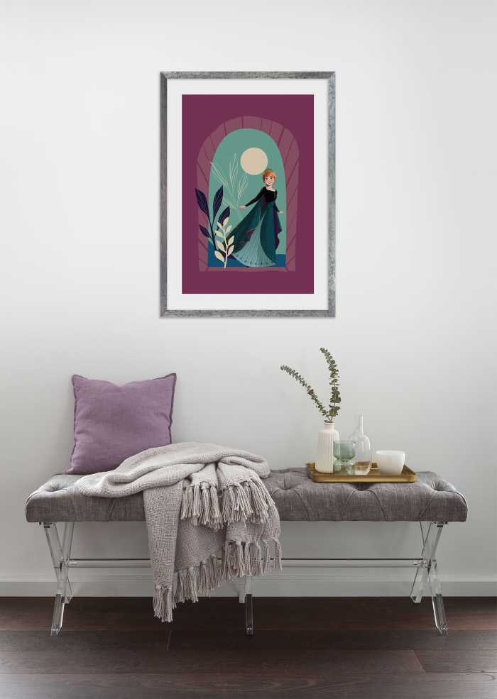 Poster d'art Frozen Midnight Sun
