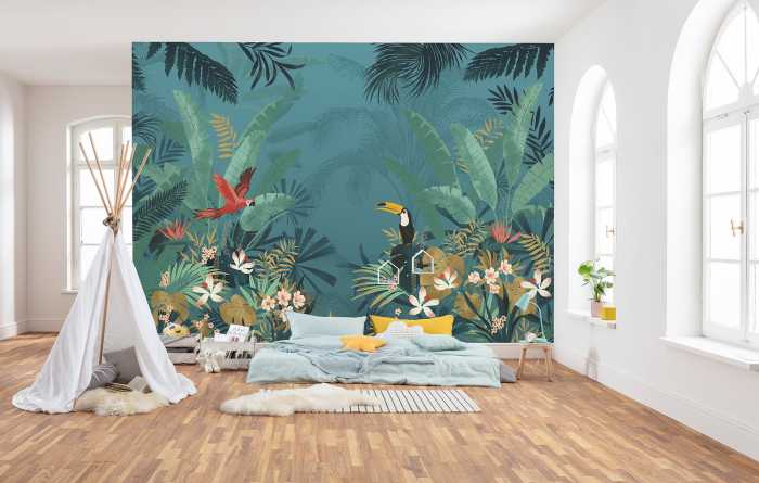 Photo murale intissé Enchanted Jungle
