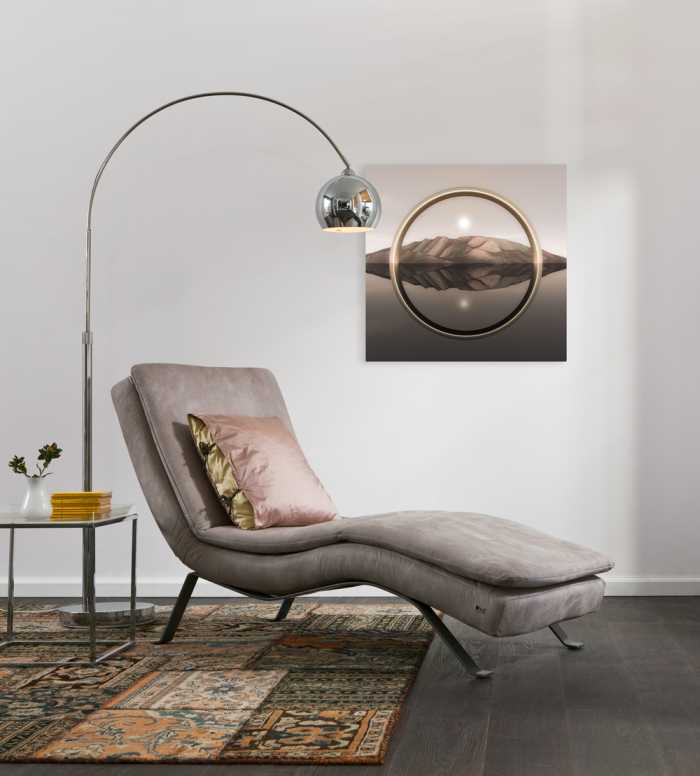 Vlies Bild auf Keilrahmen/ Echtholzrahmen Grateful