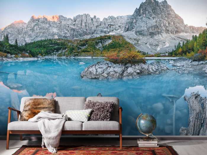 Photo murale intissé impression numérique Alpine Treasure