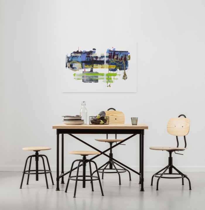Tableau intissé Flying Car