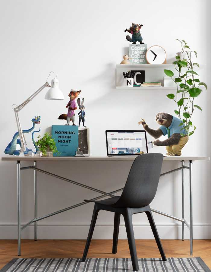 Stickers muraux feuille adhésive Zoomania