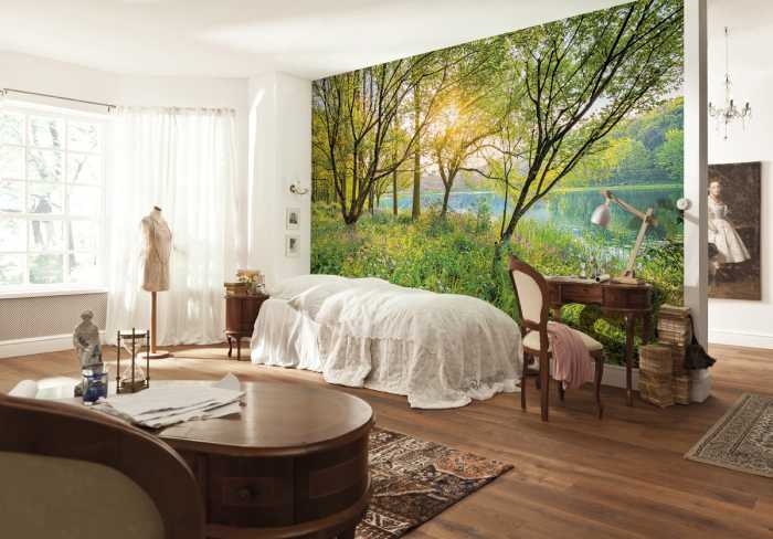 Photo murale Spring Lake