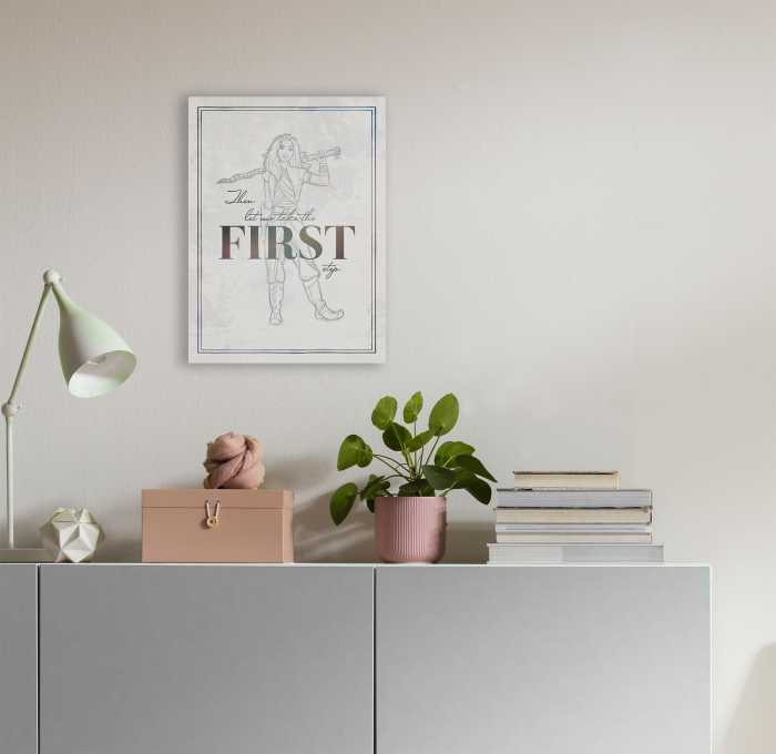 Tableau intissé Raya - First One