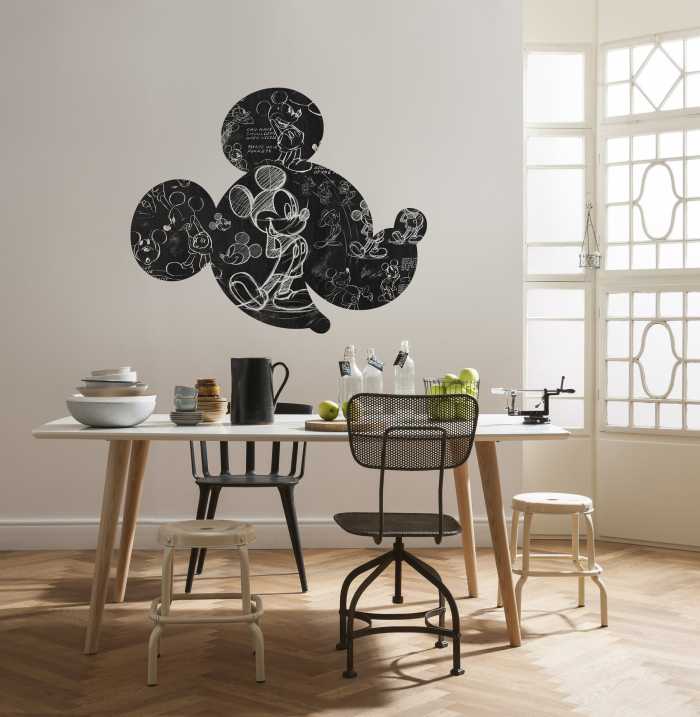 Sticker mural Mickey Head Illustration