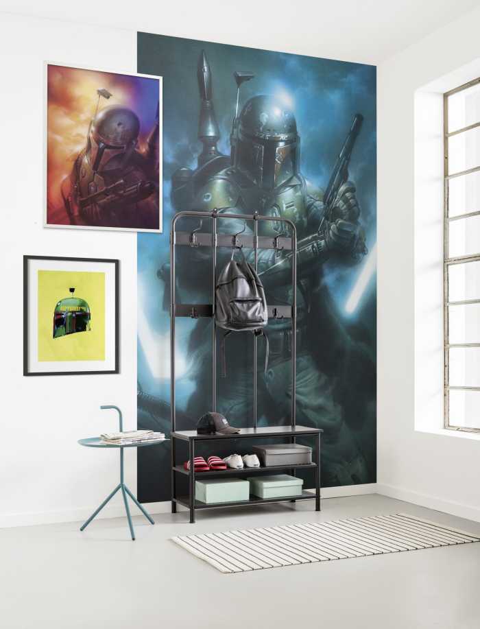Photo murale intissé impression numérique Star Wars Classic Bounty Hunter