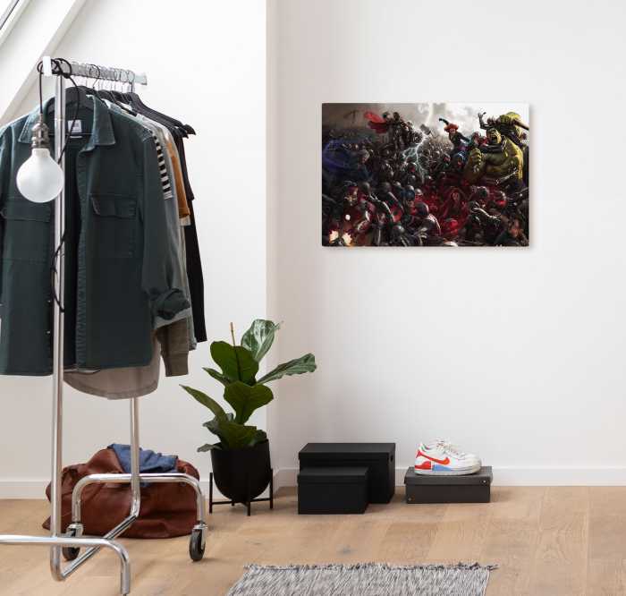 Tableau intissé Avengers War