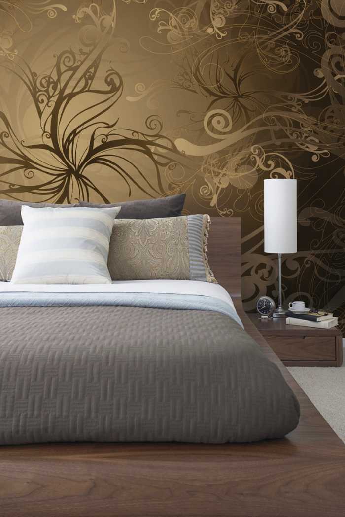 Photo murale intissé Gold
