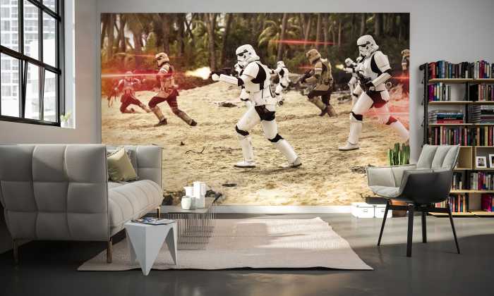 Photo murale intissé impression numérique Star Wars Imperial Strike II
