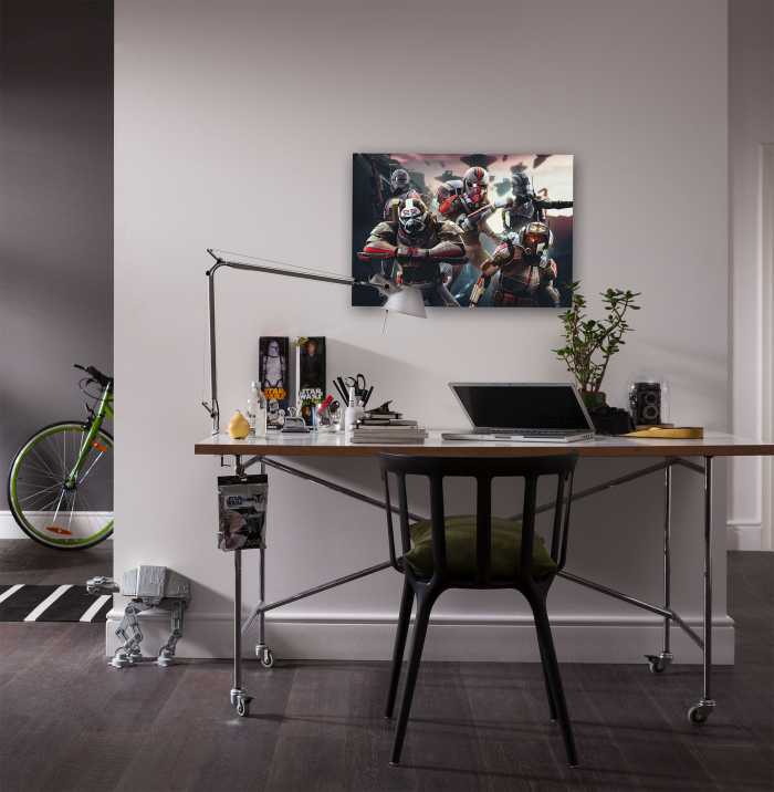 Tableau intissé Star Wars Bad Batch Ready to Fight