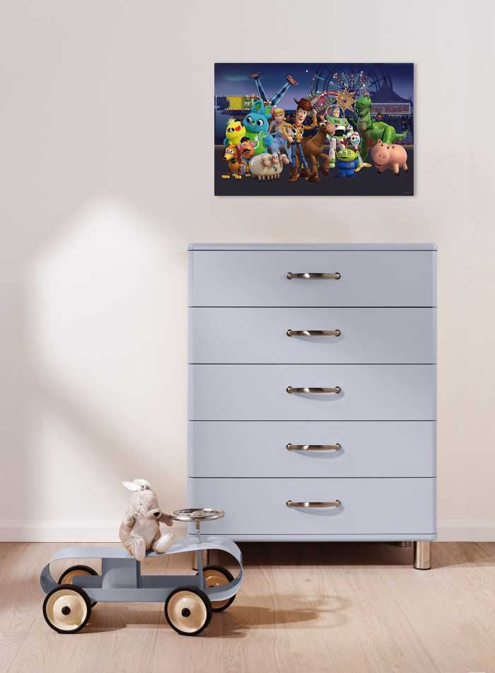 Tableau intissé Toy Story The Greatest Team