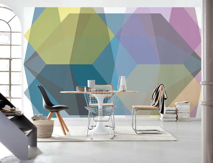 Photo murale intissé impression numérique Gem Stone Diamond