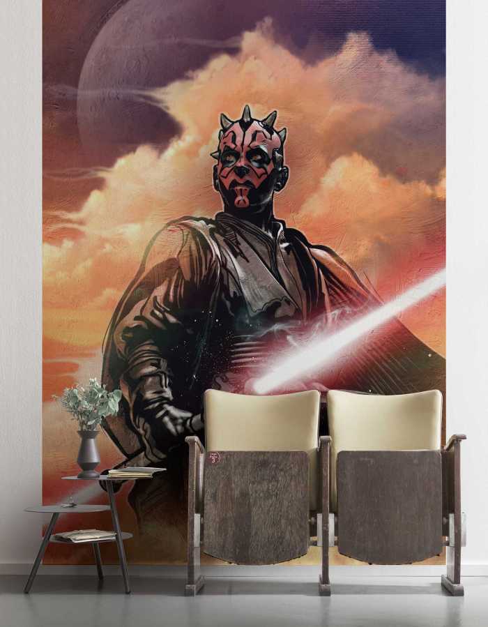 Photo murale intissé impression numérique Star Wars Classic Darth Maul