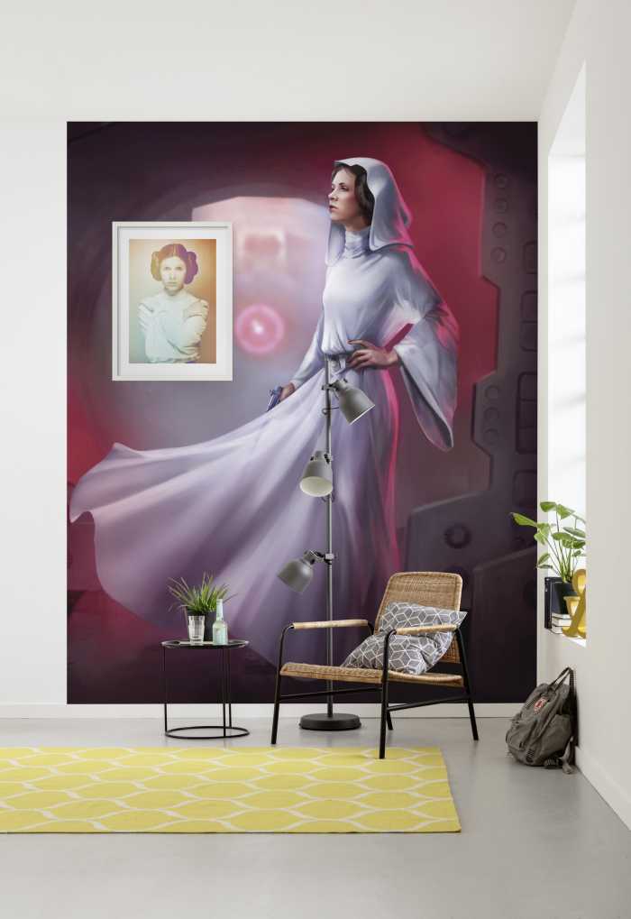 Photo murale intissé impression numérique Star Wars Classic Leia