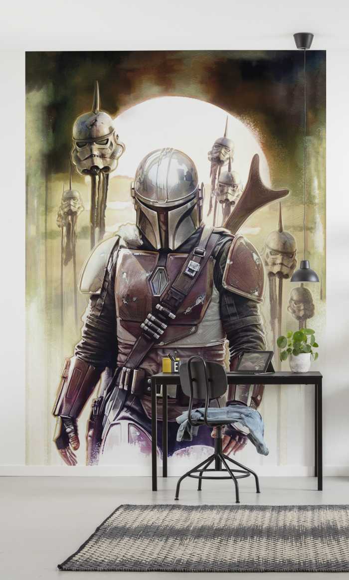 Photo murale intissé impression numérique Star Wars The Mandalorian Big Impaler