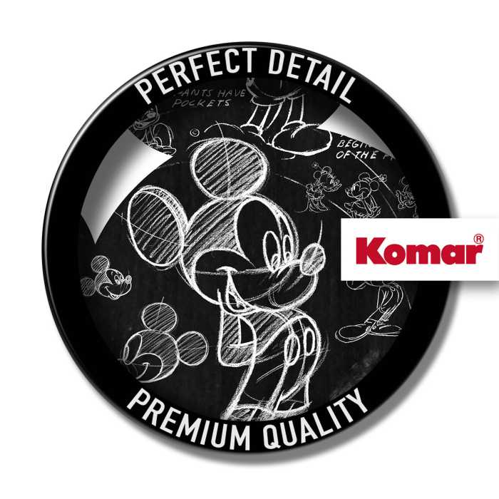 Sticker mural Mickey Head Illustration