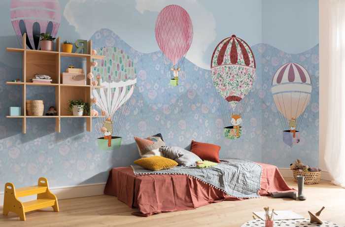 Photo murale intissé impression numérique Happy Balloon