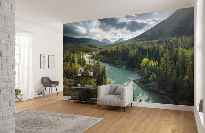 Photo murale intissé impression numérique Wild Canada