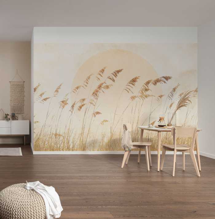 Photo murale intissé impression numérique Dune Grass