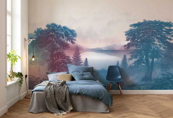 Photo murale intissé impression numérique Forestland