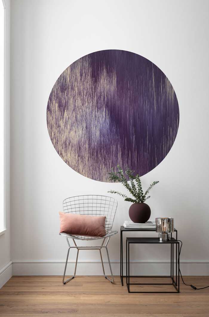 Photomural rond Harmony