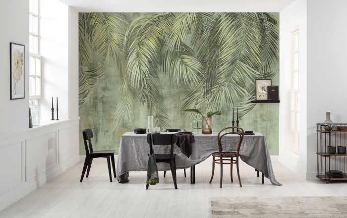 Photo murale intissé impression numérique Palm Fronds