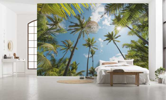 Photo murale intissé impression numérique Coconut Heaven 