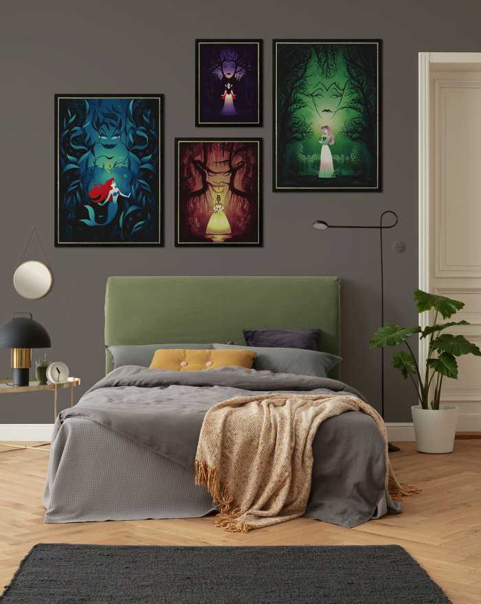 Affiche d'art Disney Ariel Ursula
