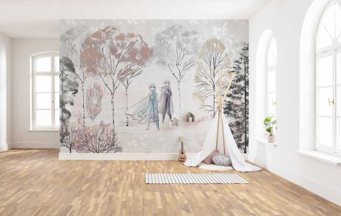 Photo murale intissé impression numérique Frozen Nature Spirit