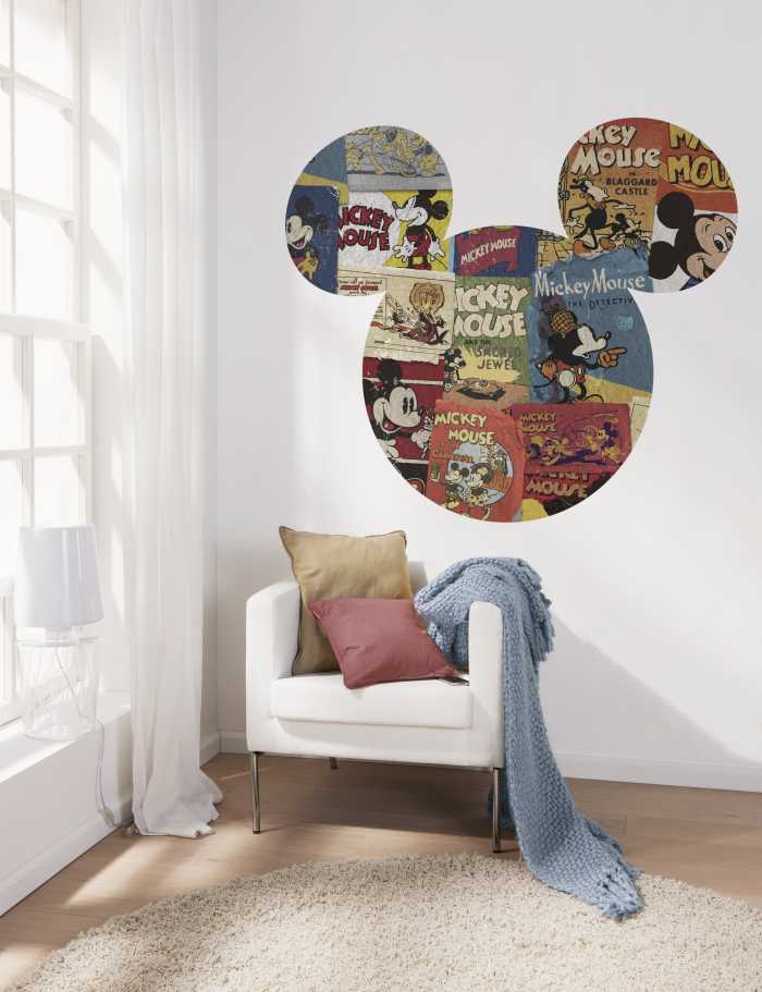 Sticker mural Mickey Head Billboard