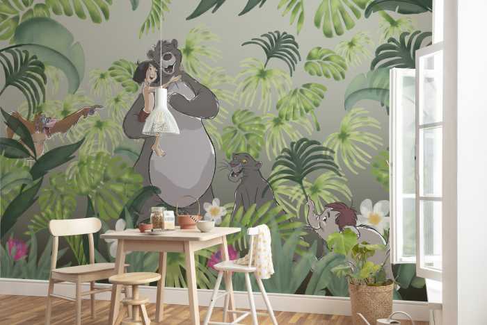 Photo murale intissé impression numérique Welcome To the Jungle