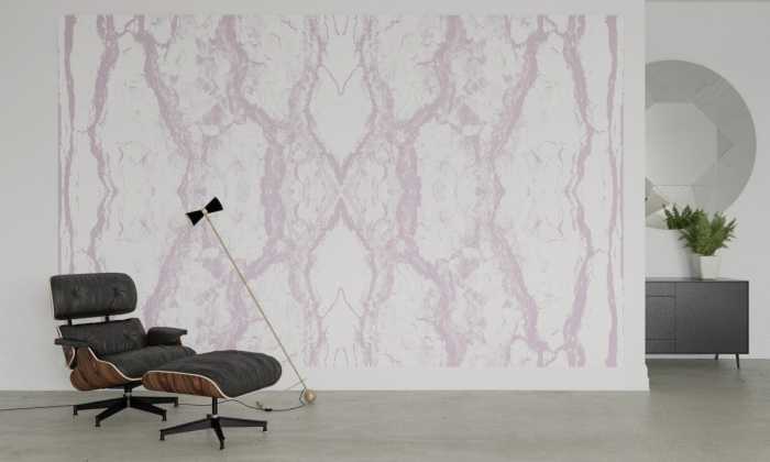Photo murale intissé impression numérique Oak Bark white-lightblackberry