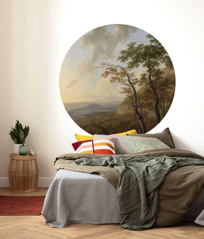 Photomural rond Horizon