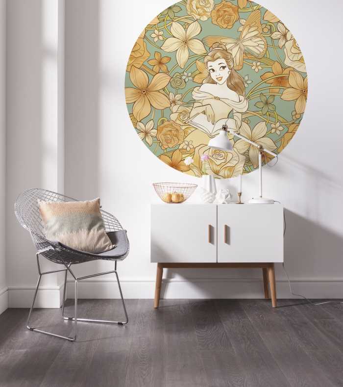 Photomural rond Belle Spirit of Autumn