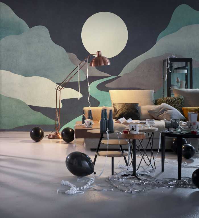 Photo murale intissé impression numérique Moonlight Monumental