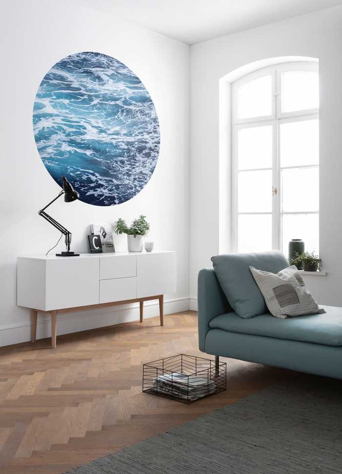 Photomural rond Aloha