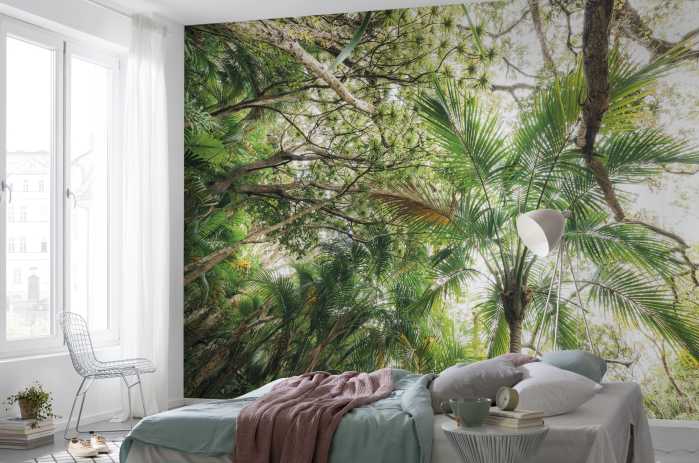 Photo murale intissé impression numérique Touch the Jungle 
