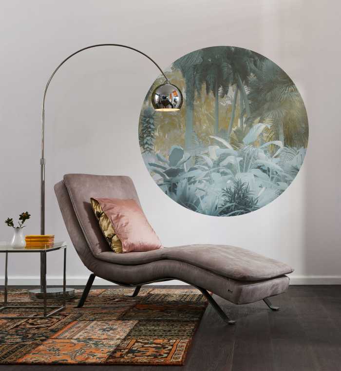 Photomural rond Exotic Jungle