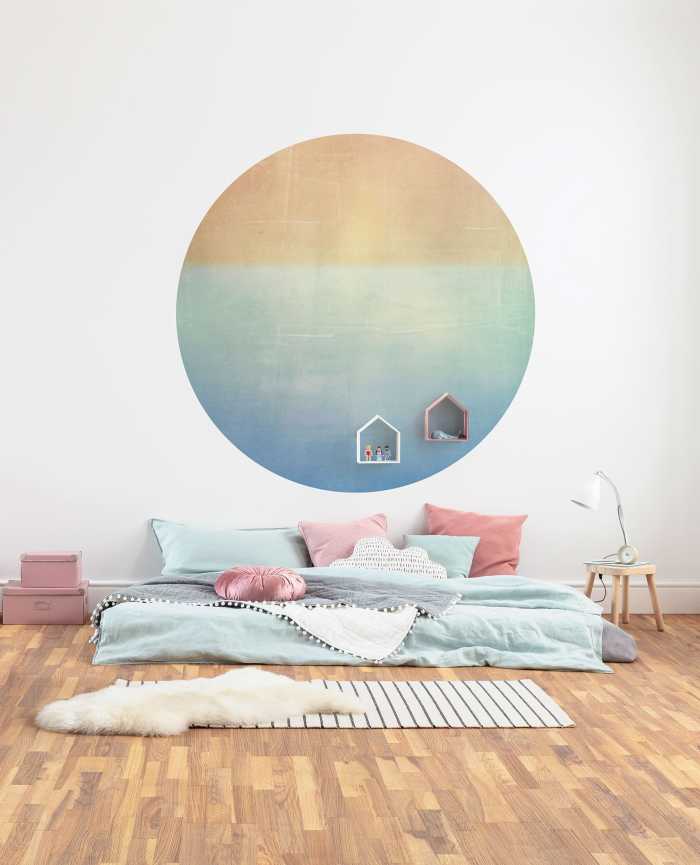 Photomural rond Balance
