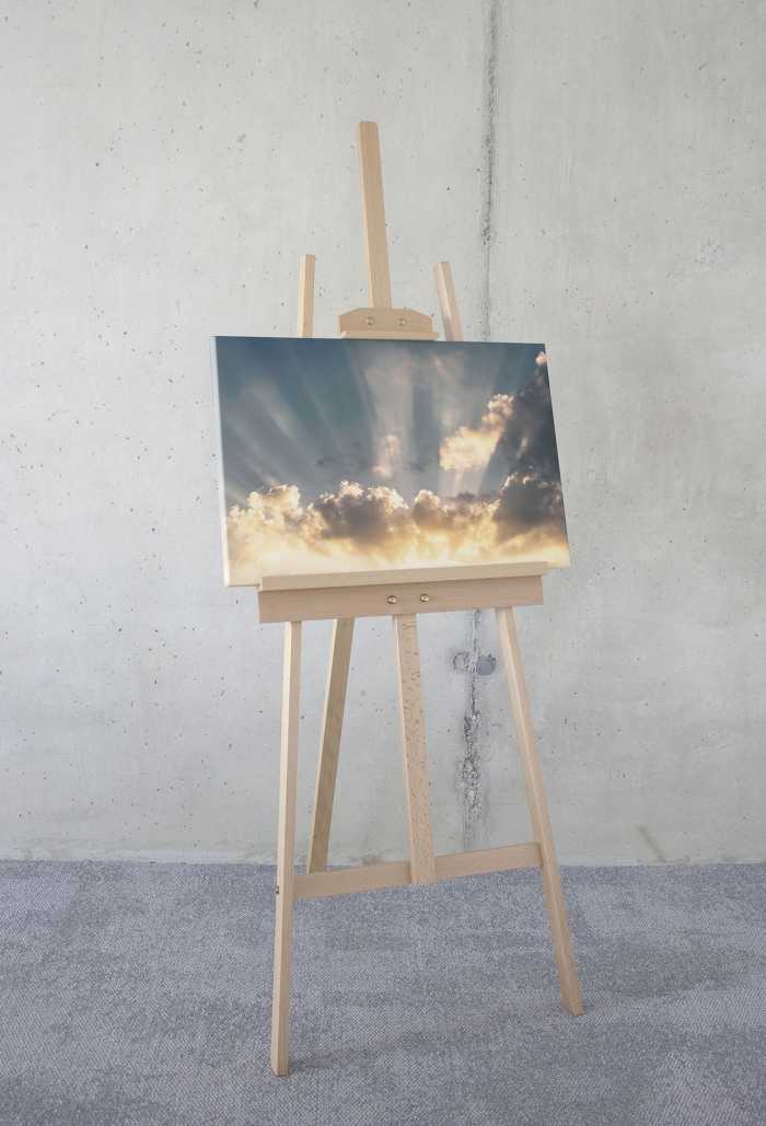 Tableau intissé Cloudy Enlightenment