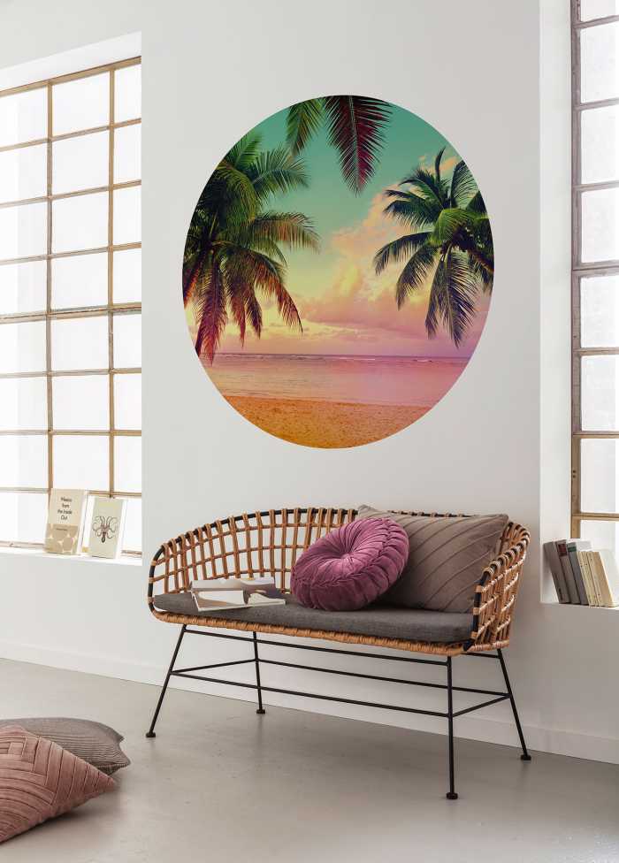 Photomural rond Getaway
